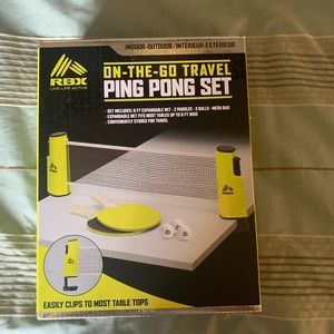 On-The-Go Travel Ping Pong Set